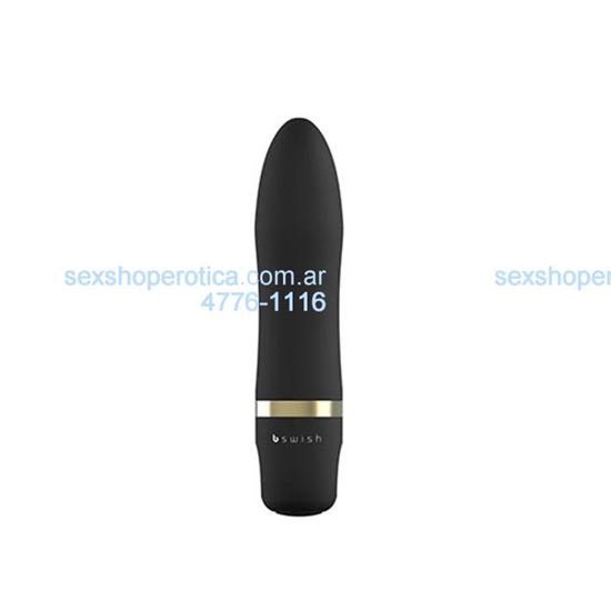 Vibrador aterciopelado Bcute sumergible negro